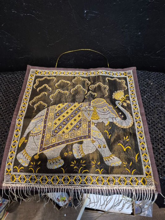 Elephant Wall Hanging from India