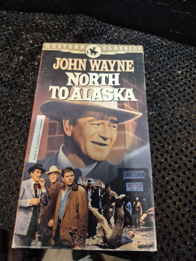 VHS John Wayne North To Alaska