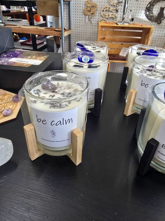 Candle hand pour Soy