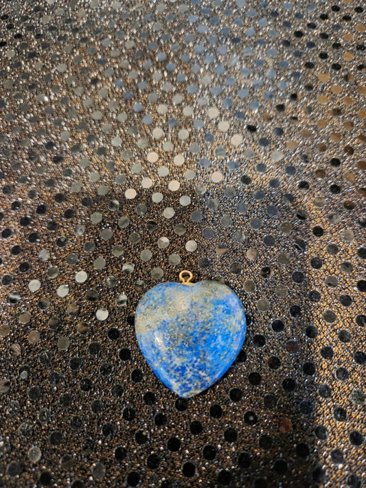 Jewelry Lapis Lazuli Heart Pendant