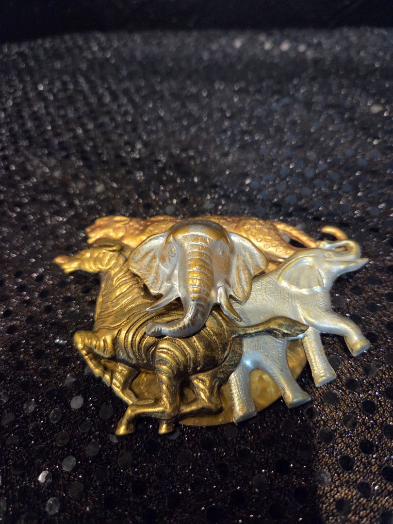 Vintage Premiere Design Safari Brooch