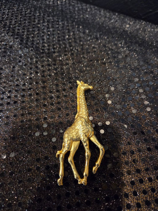 Vintage JJ Giraffe Pin
