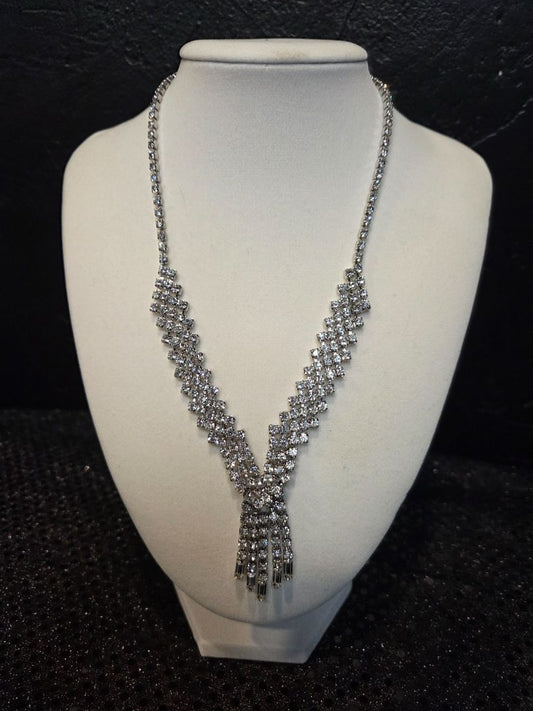 Vintage Rhinestone Necklace