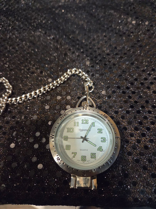 Majestron Pocket watch w/chain