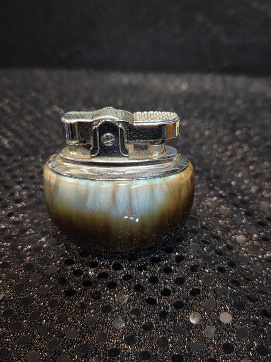 Vintage Onyx table lighter 1970's