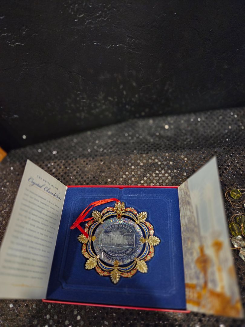 Vintage White House 2002 Christmas Ornament It honors the theme of "All Creatres Great and Small"