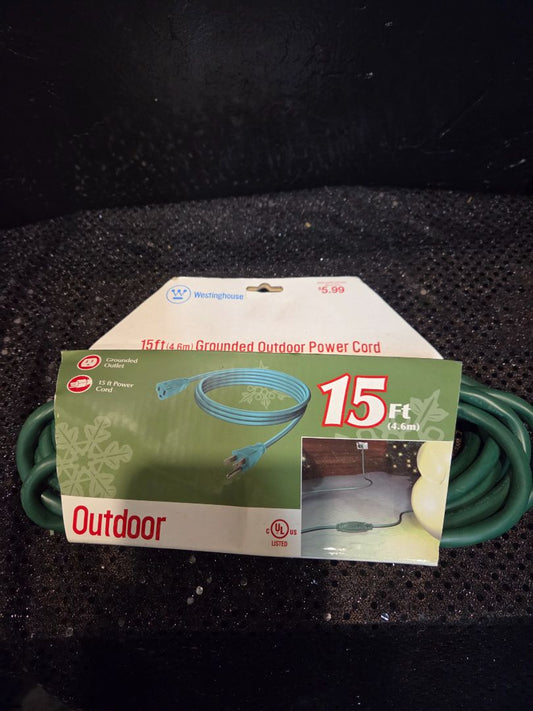 Westinghouse 15ft Grounded outdoor power cord