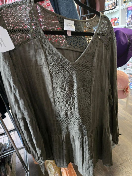 Shirt knox rose green
