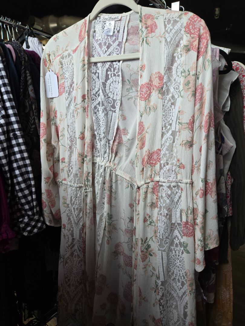 Duster coral floral