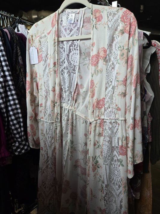 Duster coral floral
