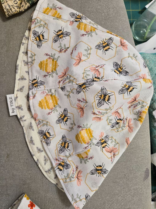 Hat fisherman bee and hive