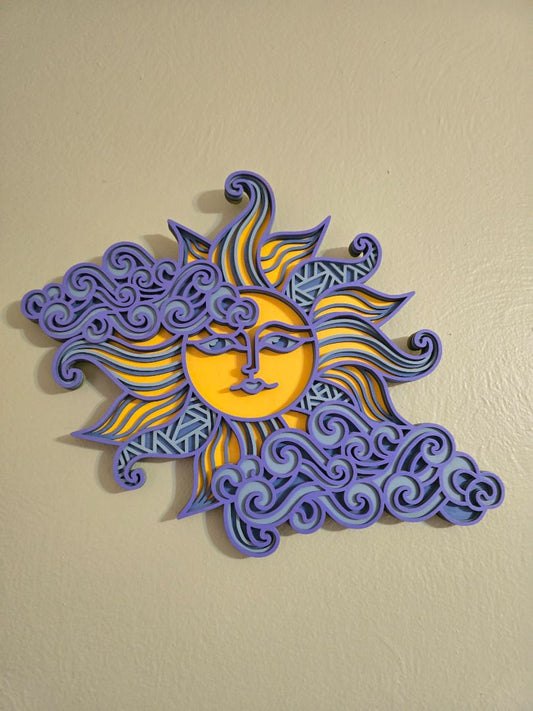 Wall M/L Sun Wave