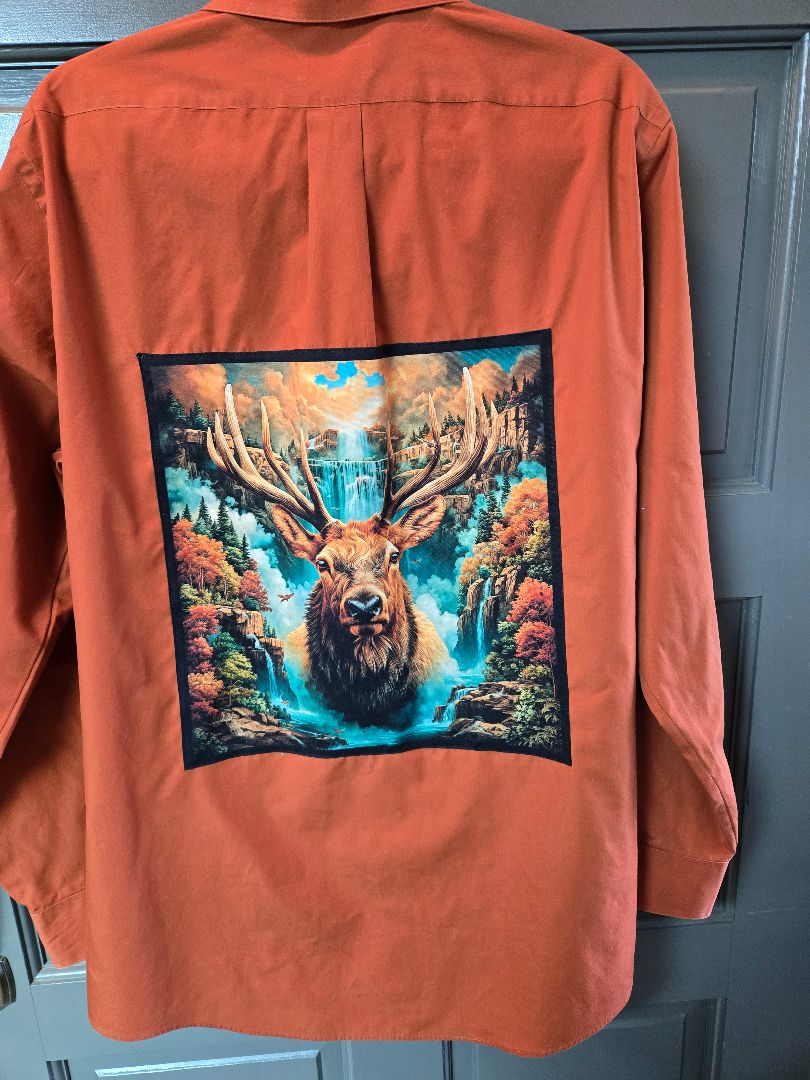 shirt rust elk