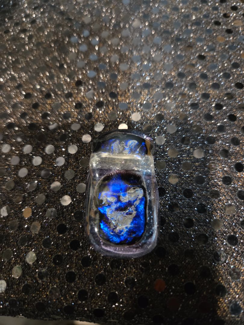 Jewelry Blue Glass pendant