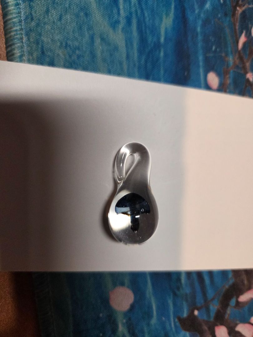 Jewelry Glass Pendant with Mushroom