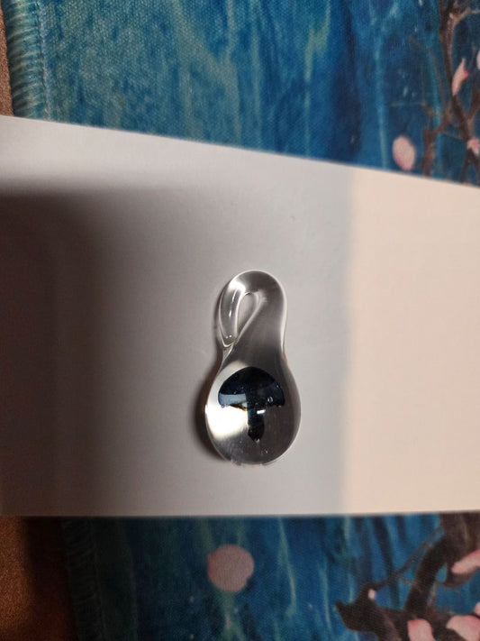 Jewelry Glass Pendant with Mushroom