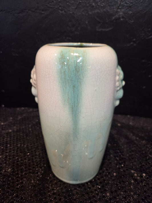 Vintage Green Vase made in Japan