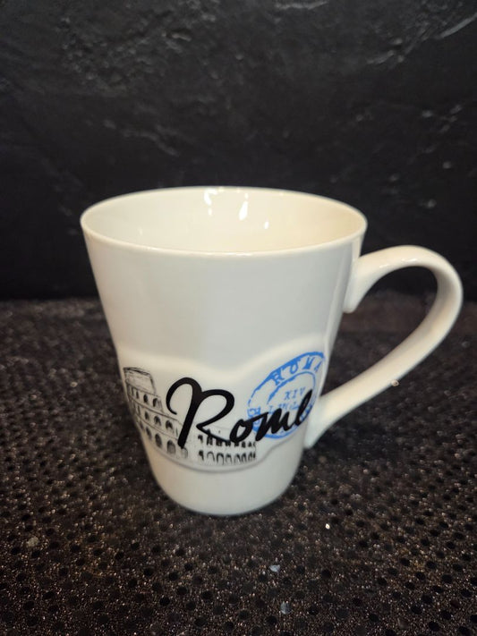 World Traveler Rome Embossed mug