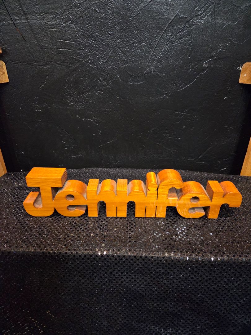 Jennifer Name Plate