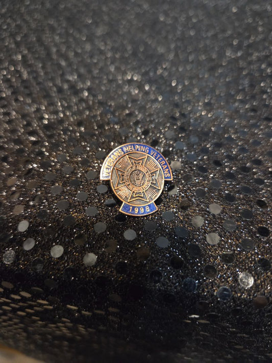 Vintage 1998 Veterans Helping Veterans Lapel Pin