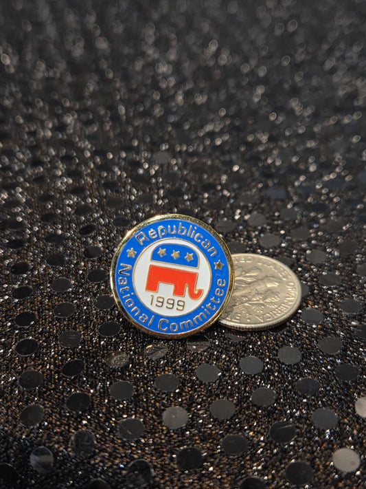 1999 Republican National Committee enamel tack pin