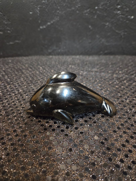 Hand Carved Obsidian 4"