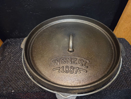 Cast Iron Dutch Oven Wenzel 1887