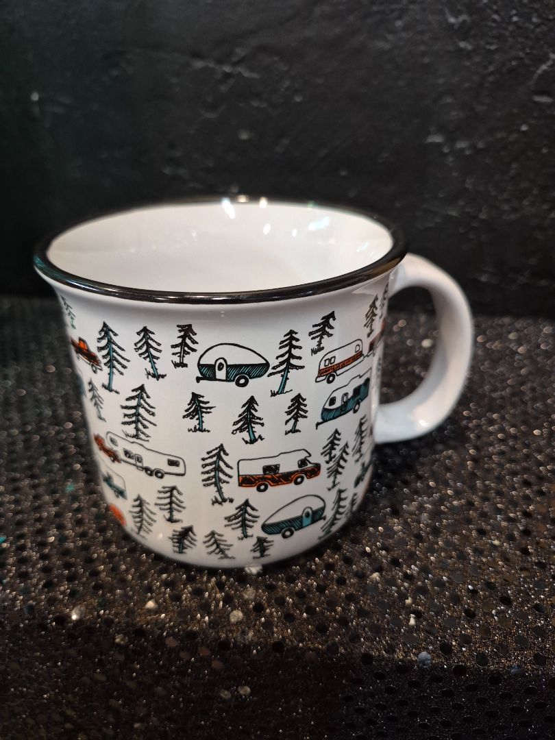 Life is Better at the Campsite Ceramic Coffee Mug