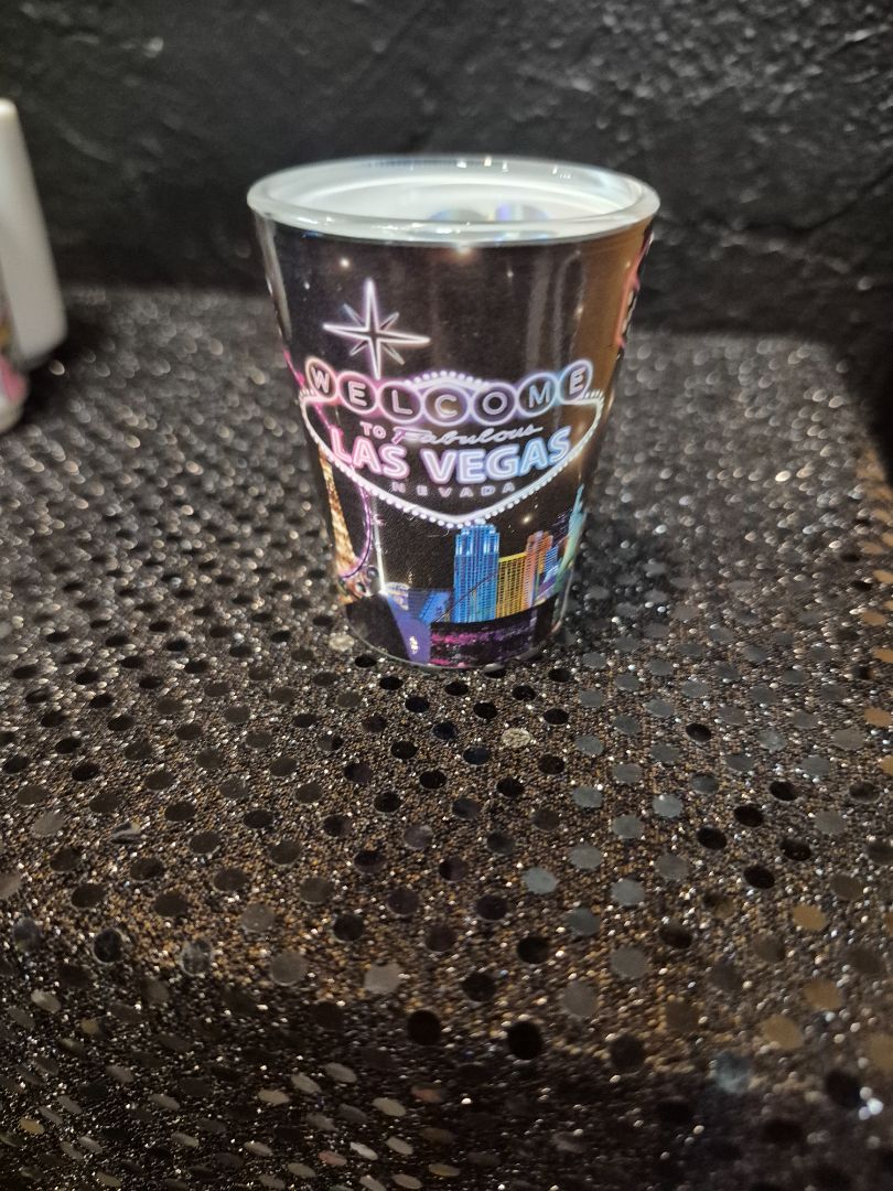 Welcome to Las Vegas Shot Glass
