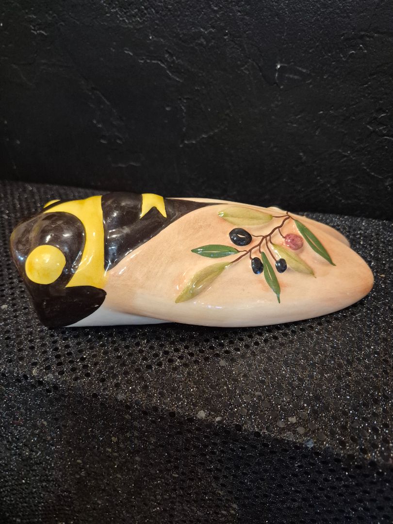 Ceramic Cicada Soft Orange The Olive Collection Lous Sicard