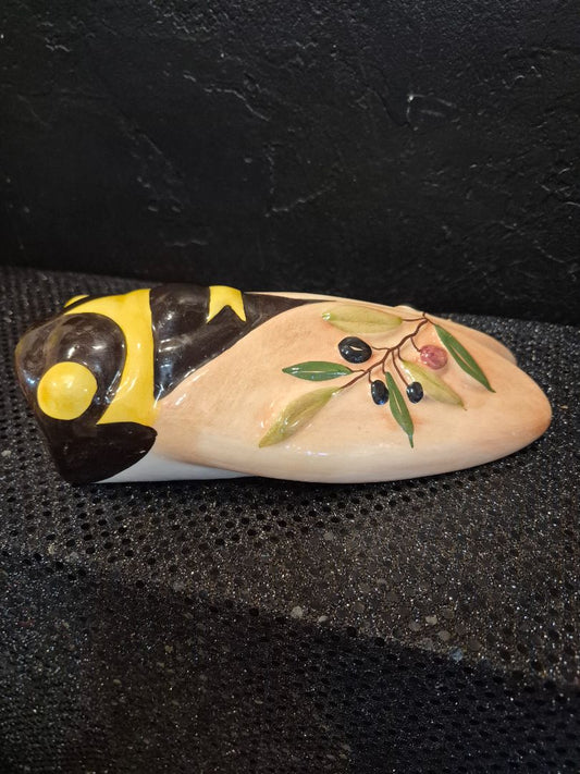 Ceramic Cicada Soft Orange The Olive Collection Lous Sicard