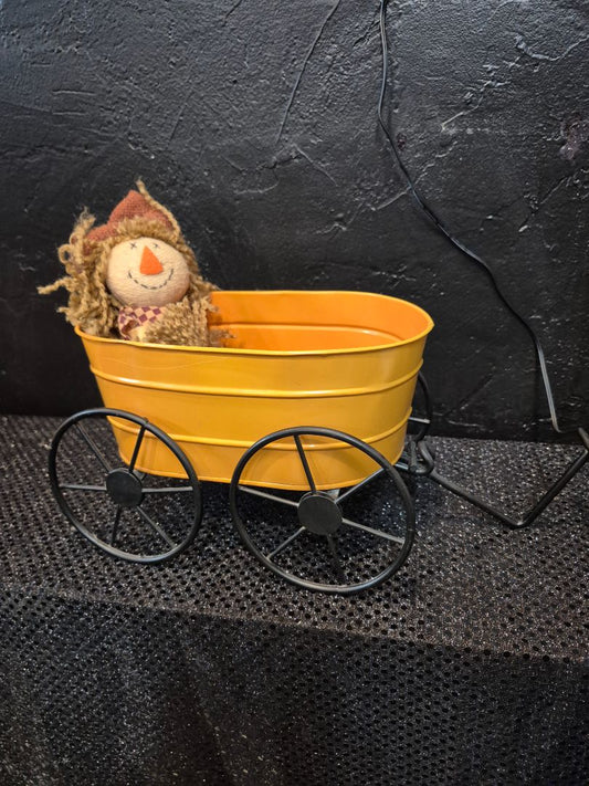 Scarecrow and Wagon