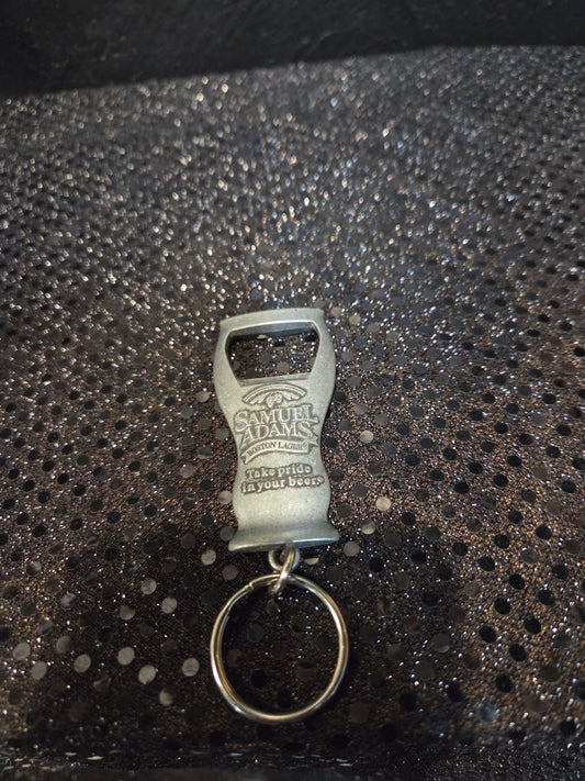 Samuel Adams Boston Pewter Bottle Opener key chain