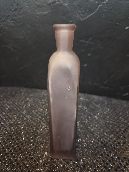 5 1/2 ", Lavender Medicine Bottle