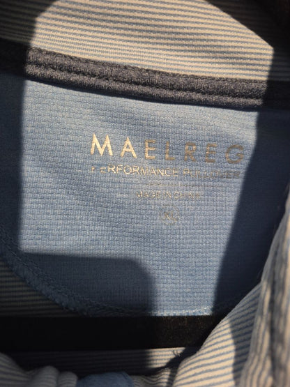Blue Maelreg 1/4 Zipper Performance Pullover, XL