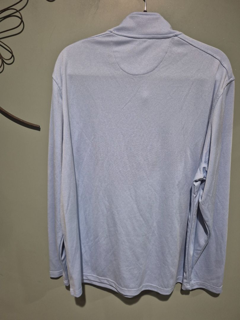 Blue Maelreg 1/4 Zipper Performance Pullover, XL
