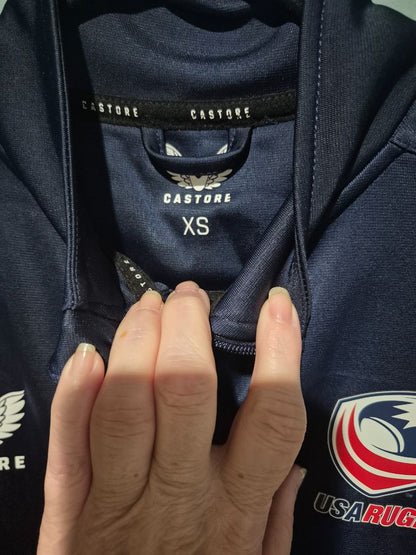 Navy Blue Castore Team USA Rugby (sz XS)