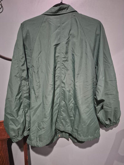 Vintage Eddie Bauer Green Nylon Windbreaker