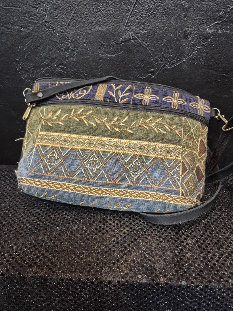 Vintage Danny K Beverly Hills Geometric Bag