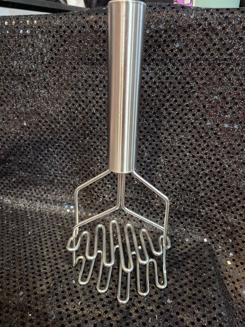 Potato Masher Stainless Steel Double Layer