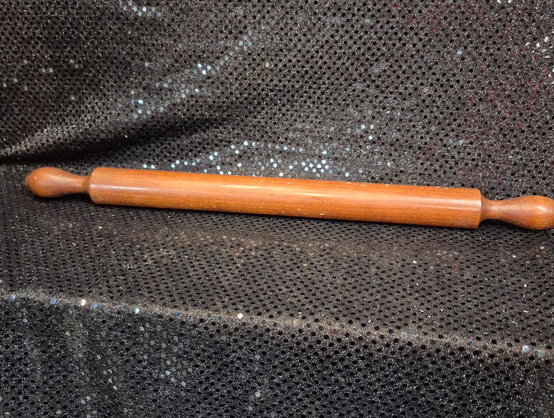 Vintage Primitive One Piece Maple Rolling pin 19 inches