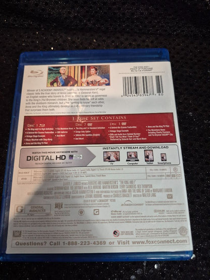 Blu-Ray The King and I Blu-Ray/DCD/  Digital HD