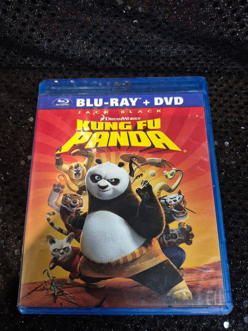 Blu-Ray Kung Fu Panda Blu-Ray and DVD