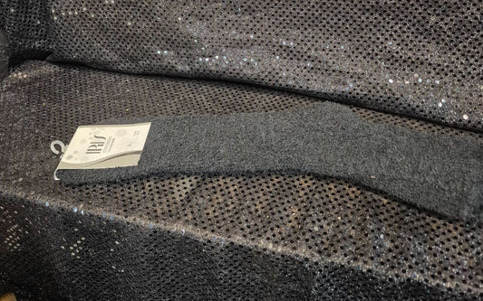 IRIS Cozy Socks Black Knee Length