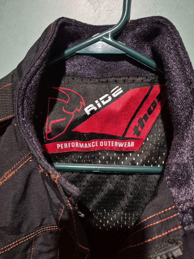KTM Racing Large Black/Orange Men's Motorcycle Jacket