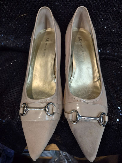 Anne Klein 10M Tan Dressy Heels