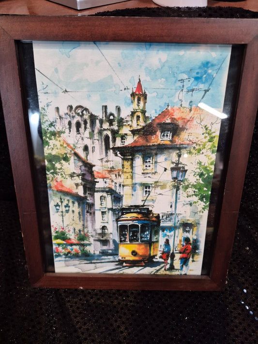 Lisbon's Yellow Tram Picture
