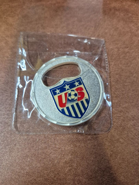 USA Soccer Michigan Metal Bottle Opener