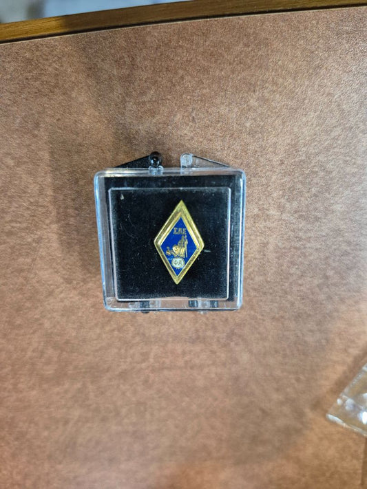 Sigma Alpha Epsilon (ΣAE) collegiate fraternity badge or pin