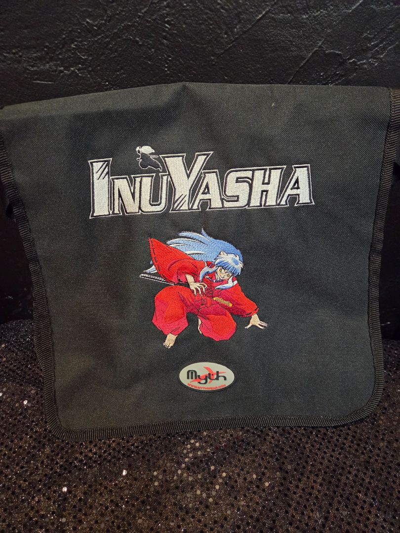 Vintage InuYasha Anime Crossbody Canvas bag